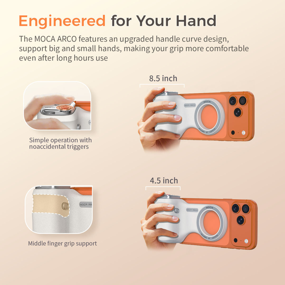Magnetic Mobile Phone Camera Aid