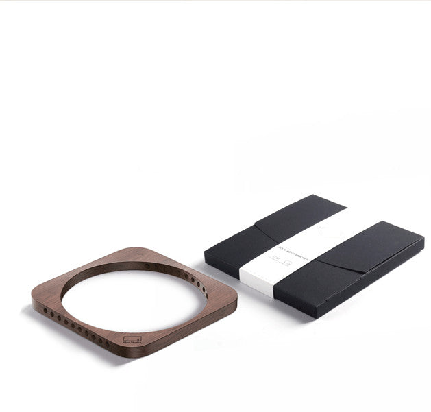 Mini Desktop Cooling And Ventilation Walnut Solid Wood Bracket Base