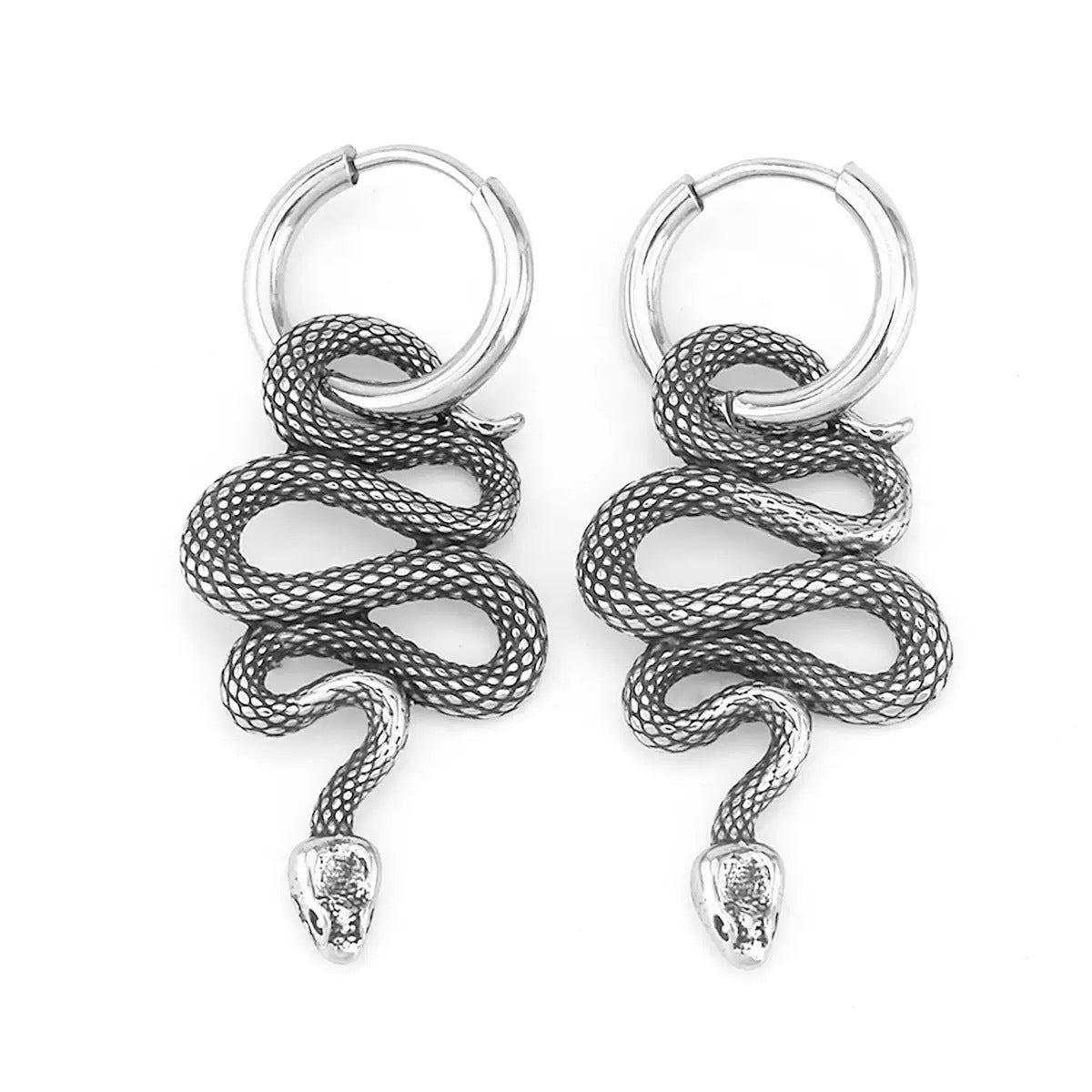 Japanese And Korean Titanium Steel Earrings With A Unique, Personalized Style
