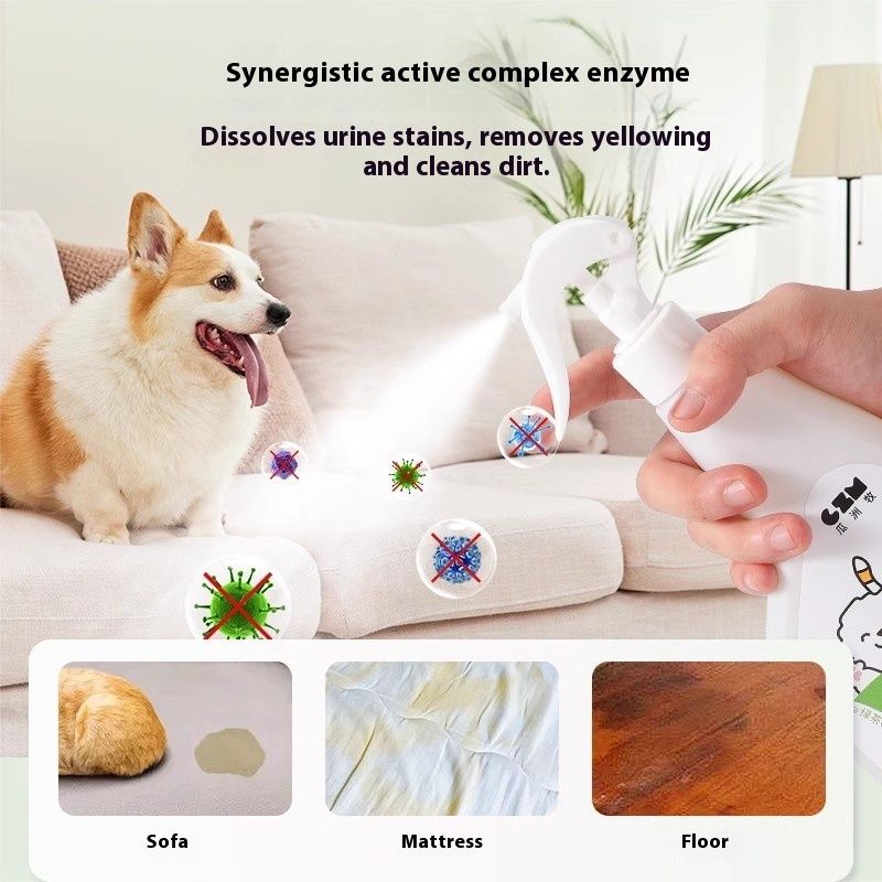 Pet Cleaning Deodorant Spray Biological Enzyme Decomposing Agent