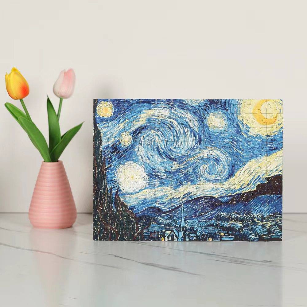 120 Pieces Paper Puzzle Stall Toys