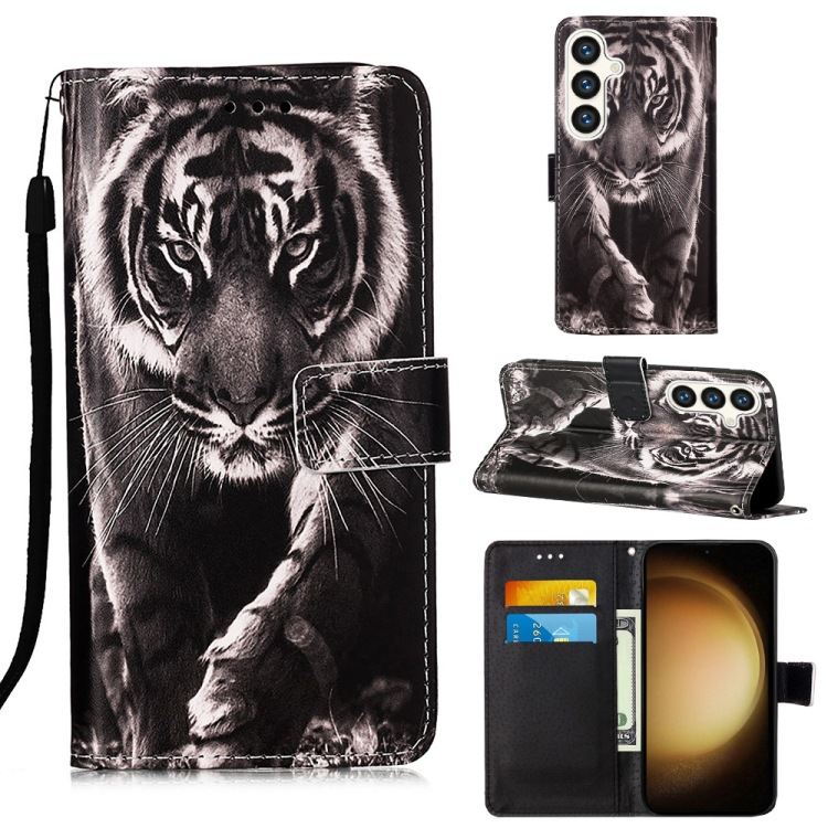 Painted Mobile Phone Leather Case