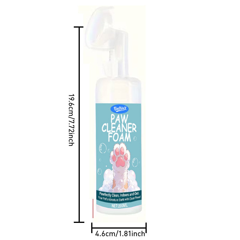 Pet Paw And Pad Mud Sand Cleaning Spray