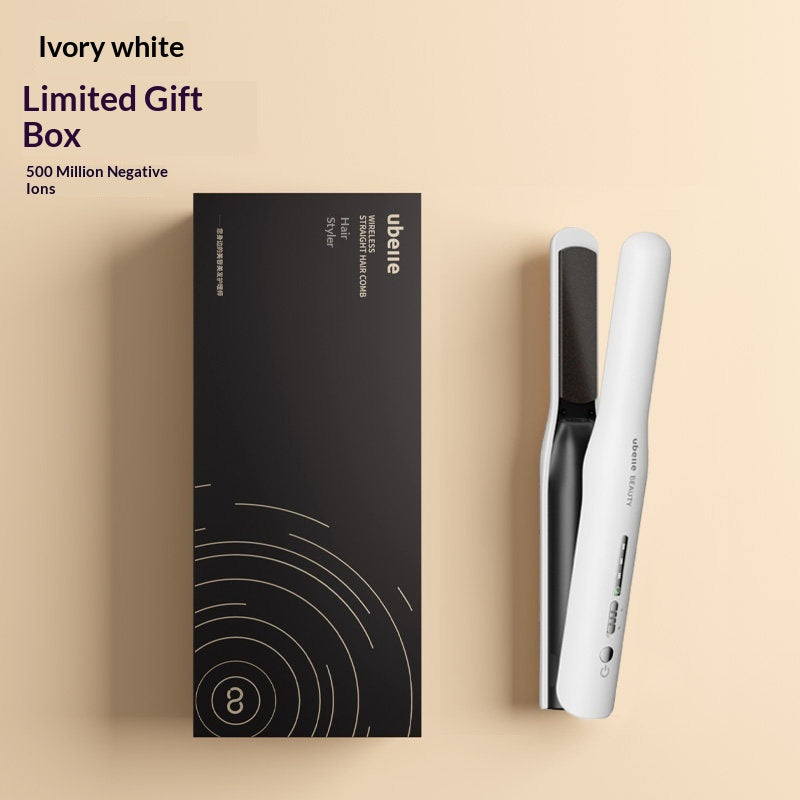 Wireless Hair Straightener Portable Small Flat Iron
