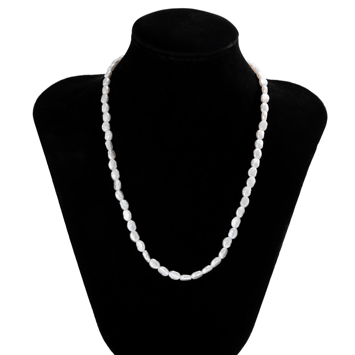 Shaped Pearl Clavicle Men's Accessories Necklace