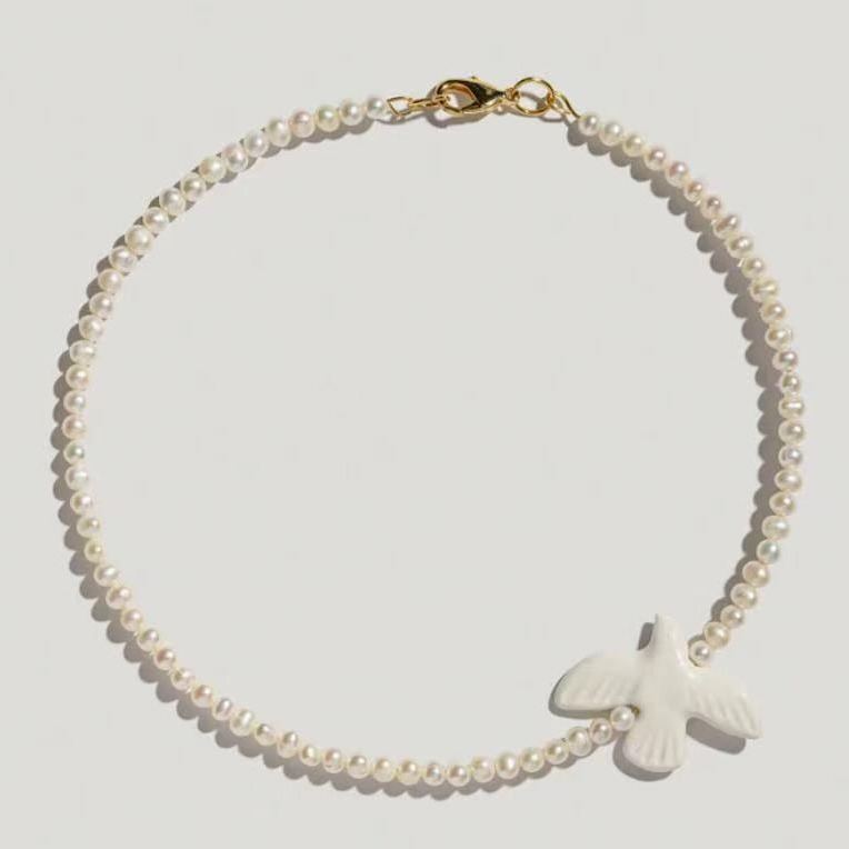 Pigeon Ceramic Beads Bird Beads DIY Pendants Accessories