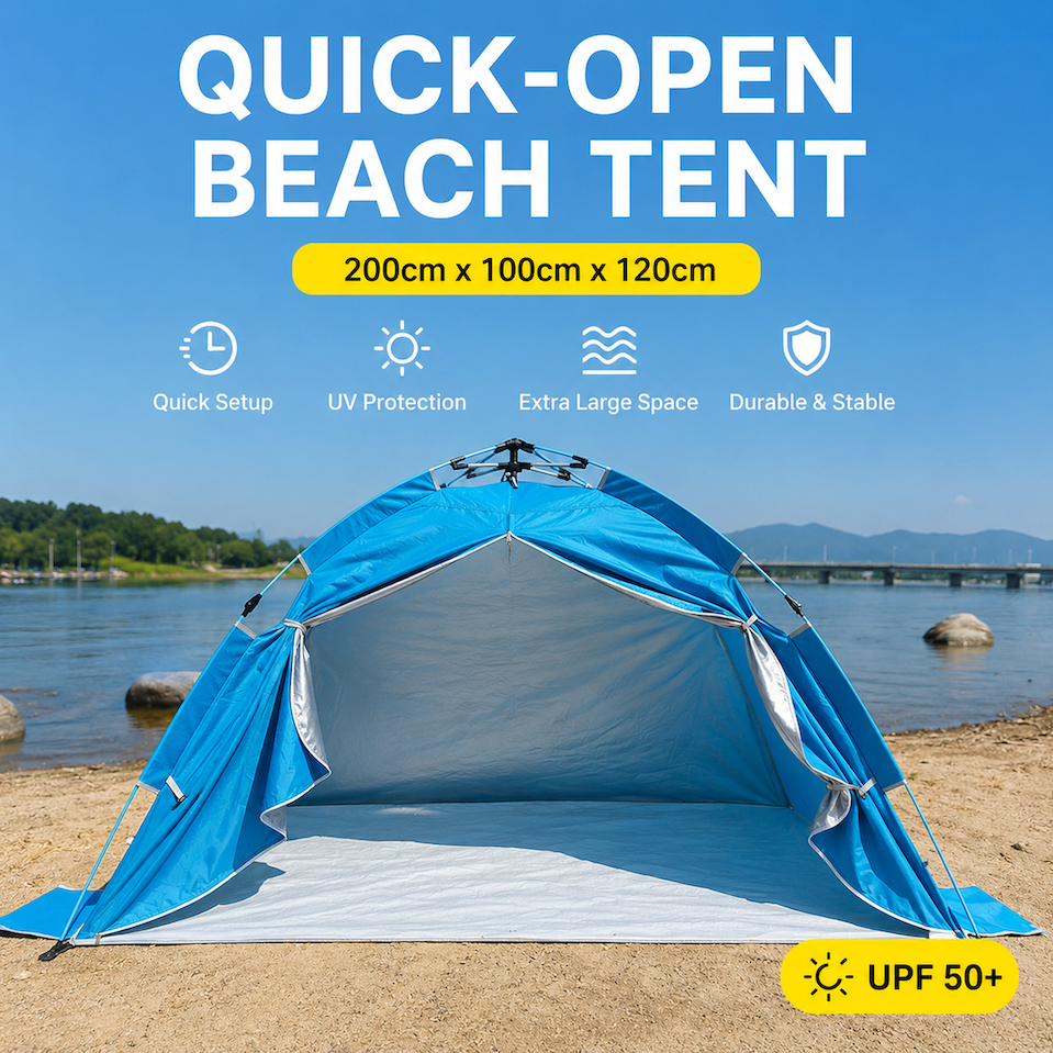 Beach Sun Shelter Tents, Outdoor Tents For Fishing, Camping And Travelling, Portable Fishing Tents, Camping Tents