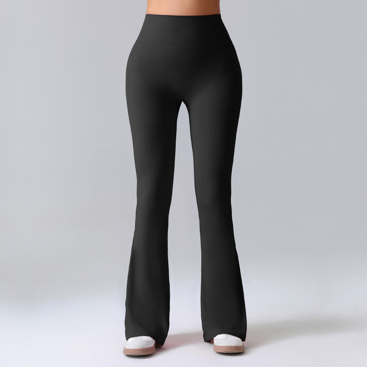 Women's Summer Thin Yoga Pants, Hip-Lifting Flared Fitness Pants, Quick-Dry Stretch Sports Pants, Slim-Fit Bootcut Trousers
