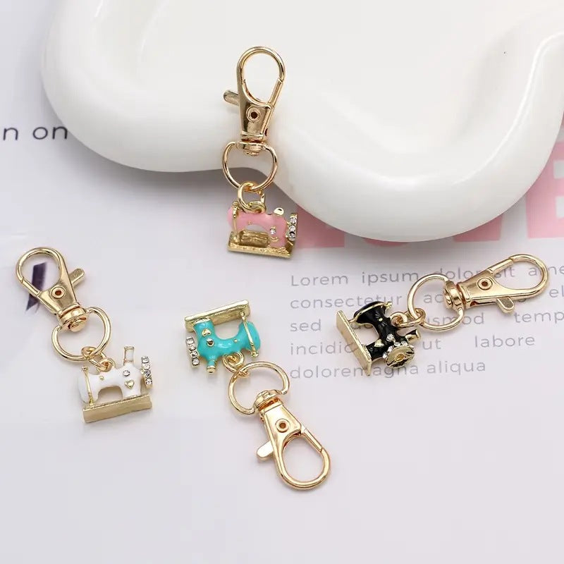 DIY Korean-style Jewelry Accessories K Gold Color Enamel Alloy Pendant