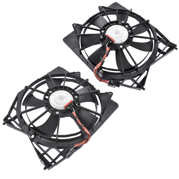2PCS Left & Right Cooling Fan Replacement For Accord 2018-2022 38611-5PF-N11 19030-5PF-N12
