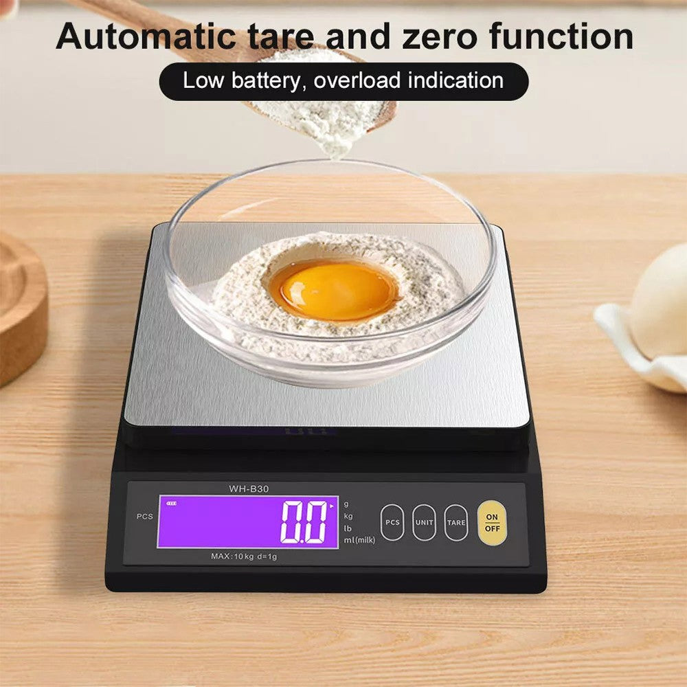 10KG Kitchen Scales Digital Electronic LCD Cooking Baking Food Weighing Scale