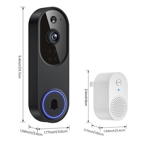 Smart Video Doorbell Wireless Remote Video Intercom
