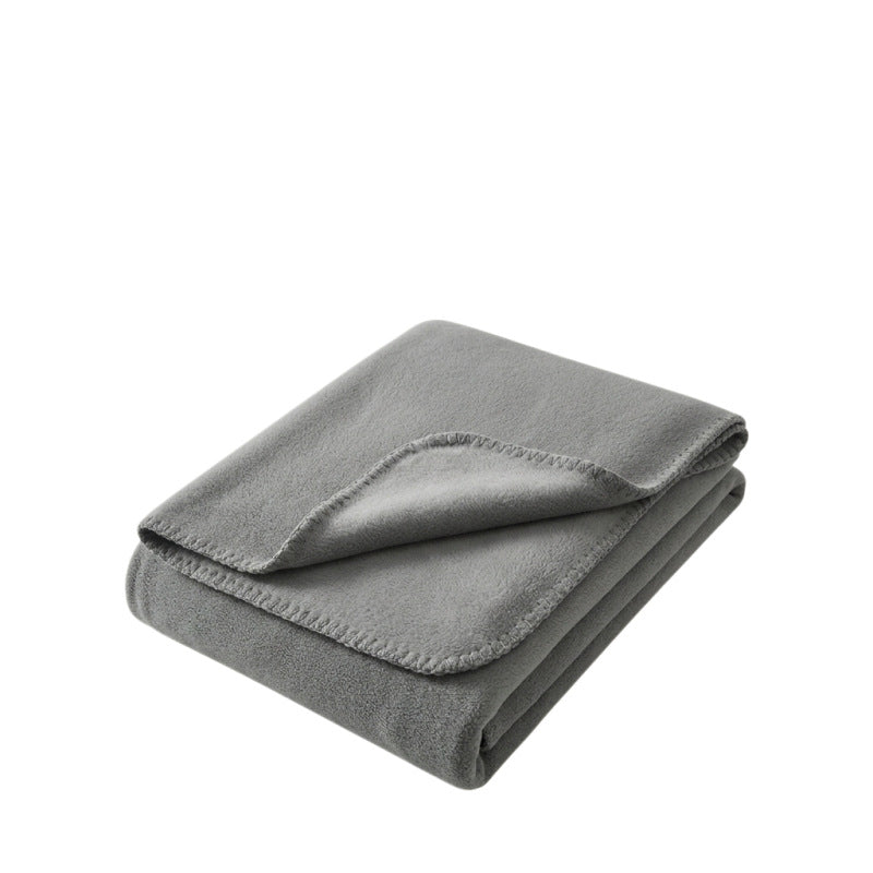 Household Fleece Double-Sided Outdoor Blanket