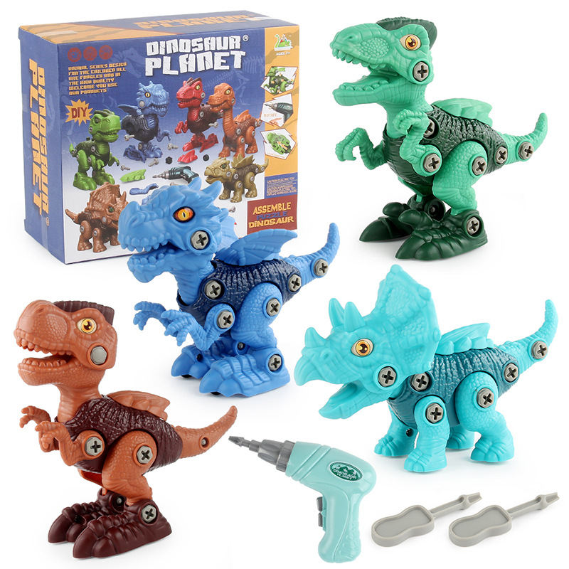 Puzzle Assembled Dinosaur Boy Toys