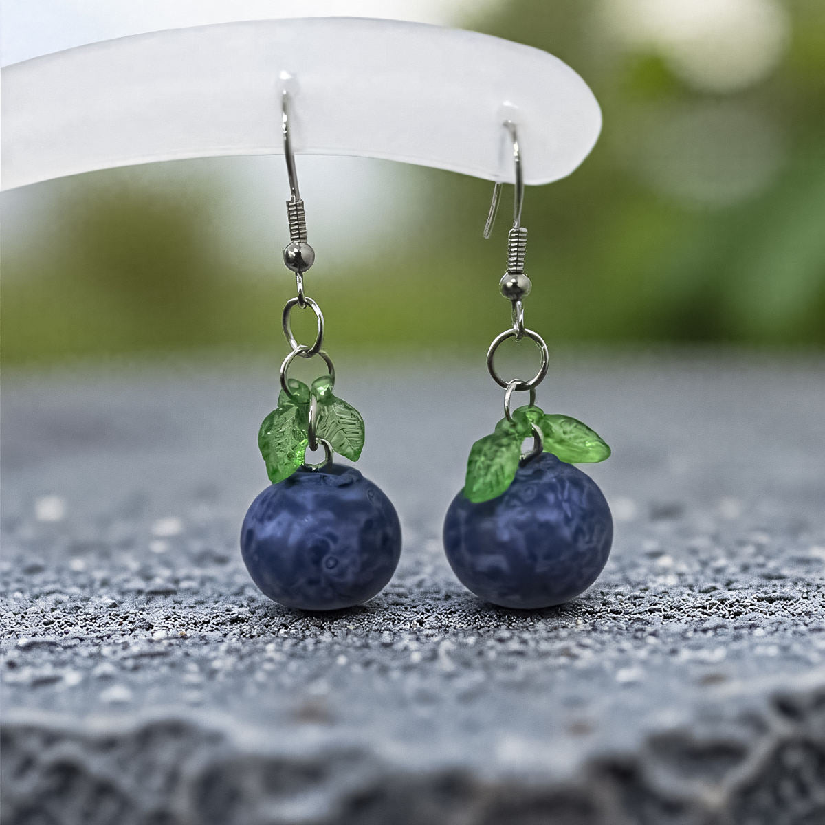 Interesting And Strange Style Fruit Accessories Earrings Pastoral Style Three-dimensional