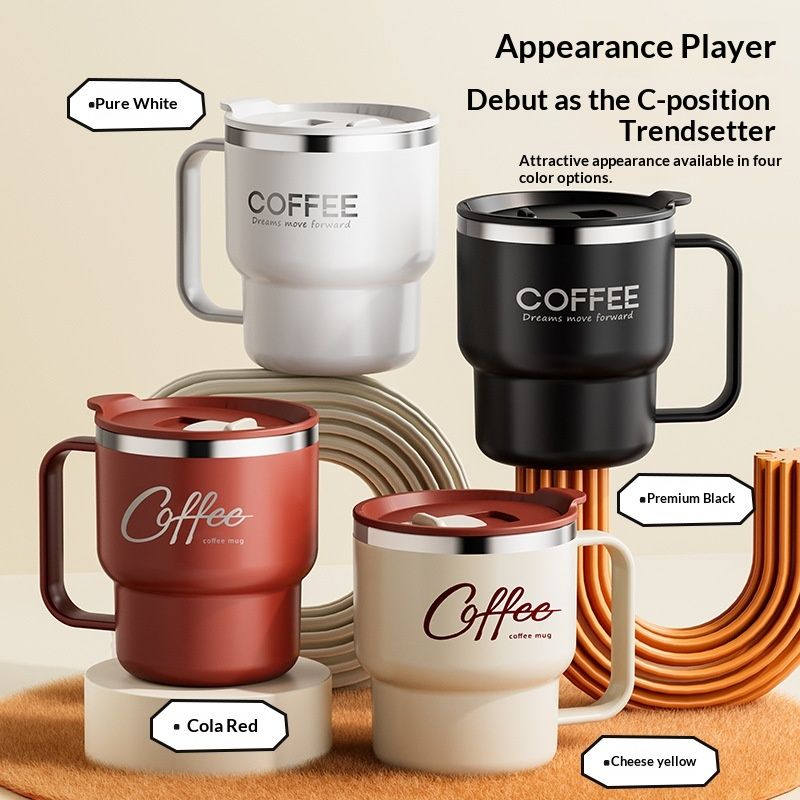 Stainless Steel Insulated Tea Cup - Creative Design Portable Vacuum Insulated Travel Mug