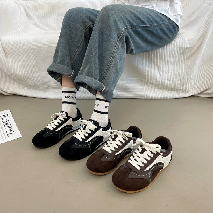 New Korean Version Of German Training Shoes For Female Students In Sports And Leisure