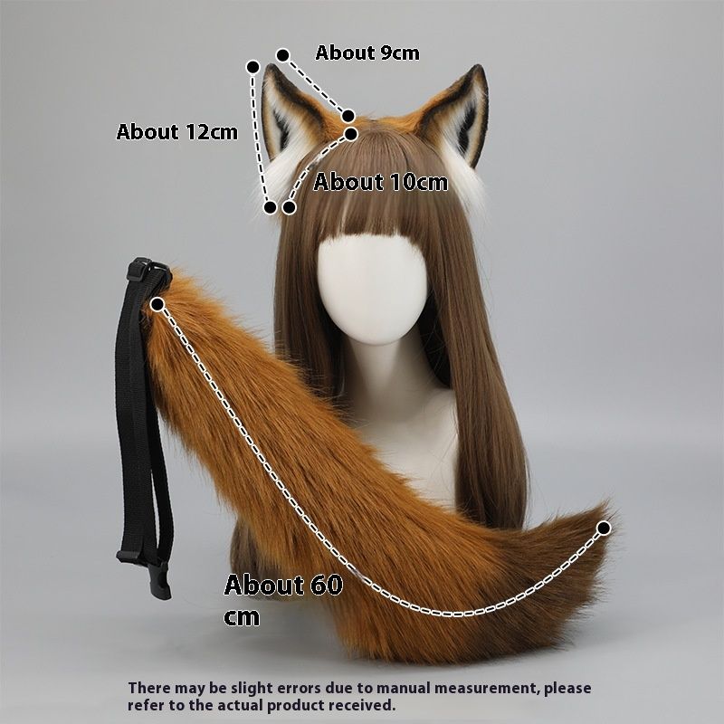 Simulation Animal Ears Hair Accessories Plush Headband