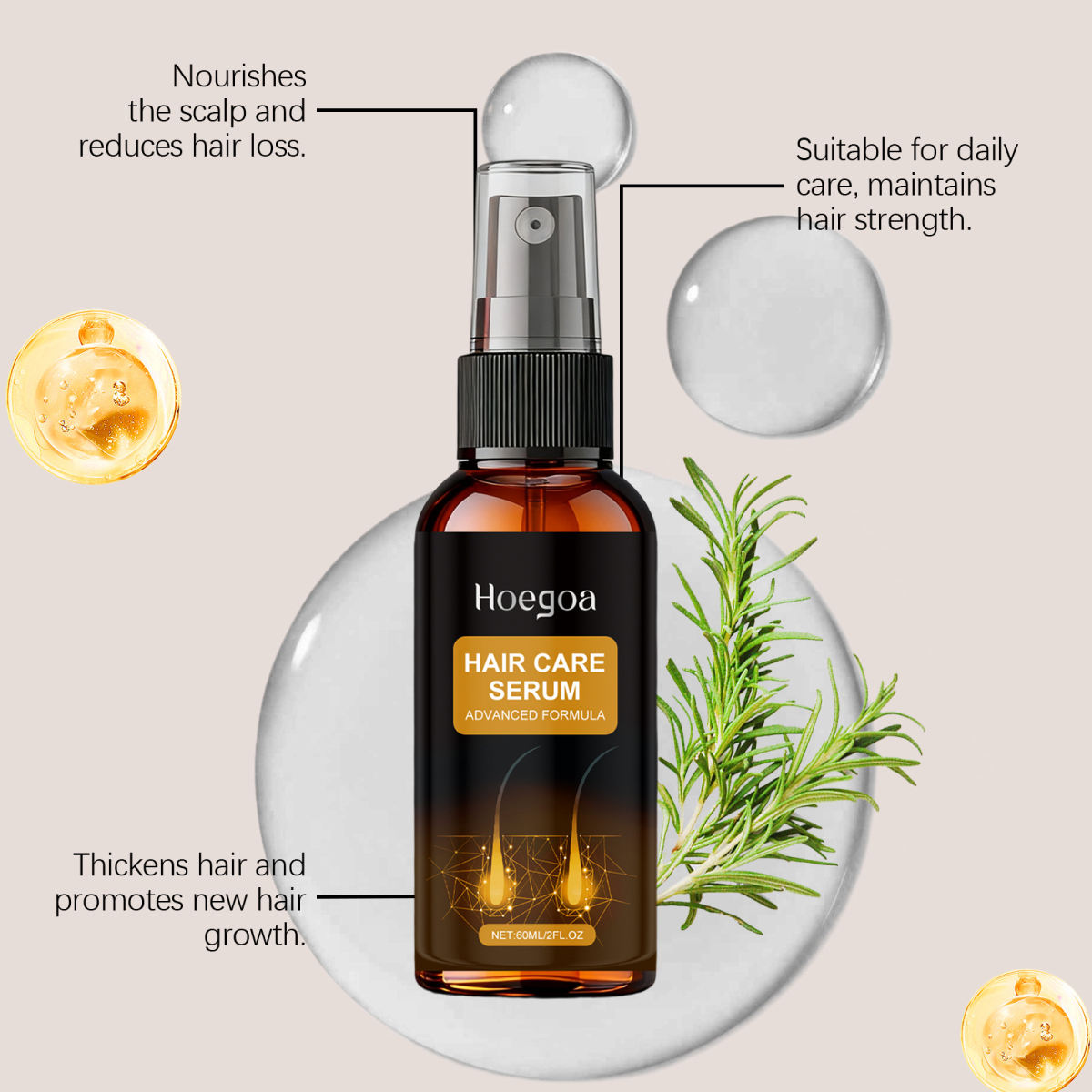 Deeply Nourish Scalp Hair Care Spray