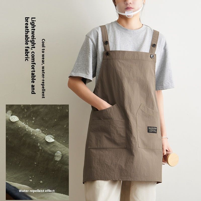 Work Clothes Men And Women Pet Cafe Simple Apron