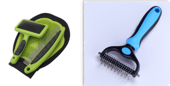 Pet Cleaning Set Pet Rake Comb To Remove Floating Hair Grooming Comb