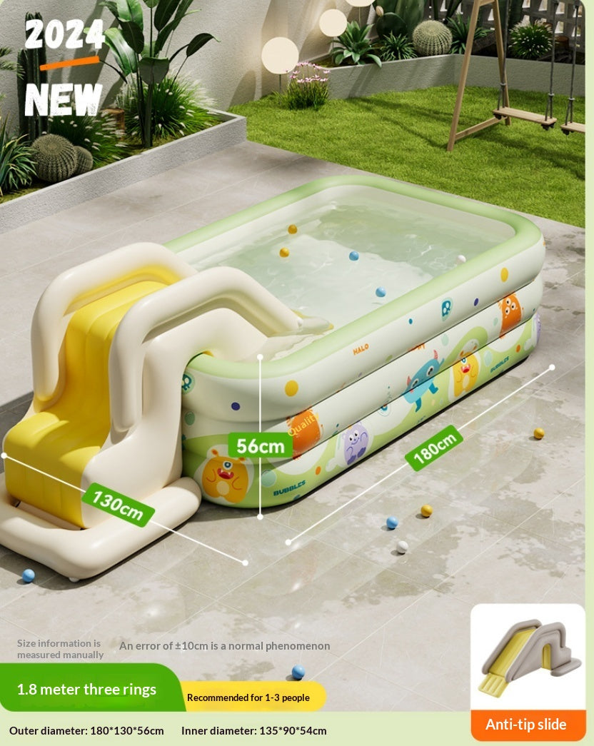 Thickened Inflatable Kids Swimming Pool Home Water Play Pool