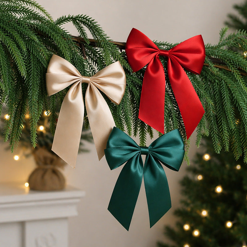 Christmas tree bows