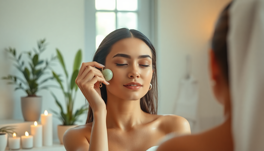 Transform Your Skincare Routine with Arvou's Face Roller and Gua Sha Set