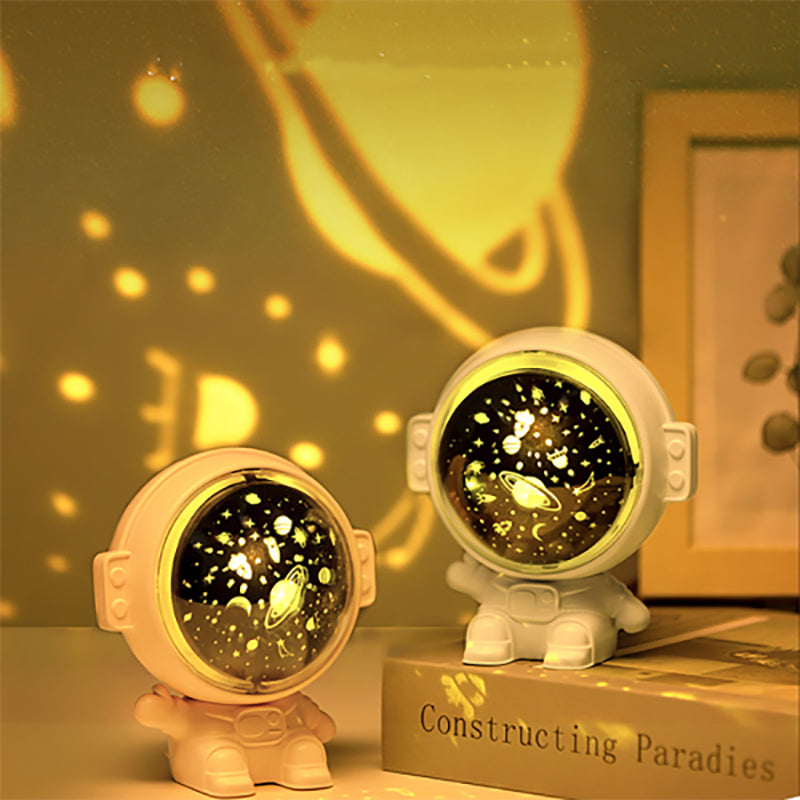 Astronaut galaxy star projector gift
