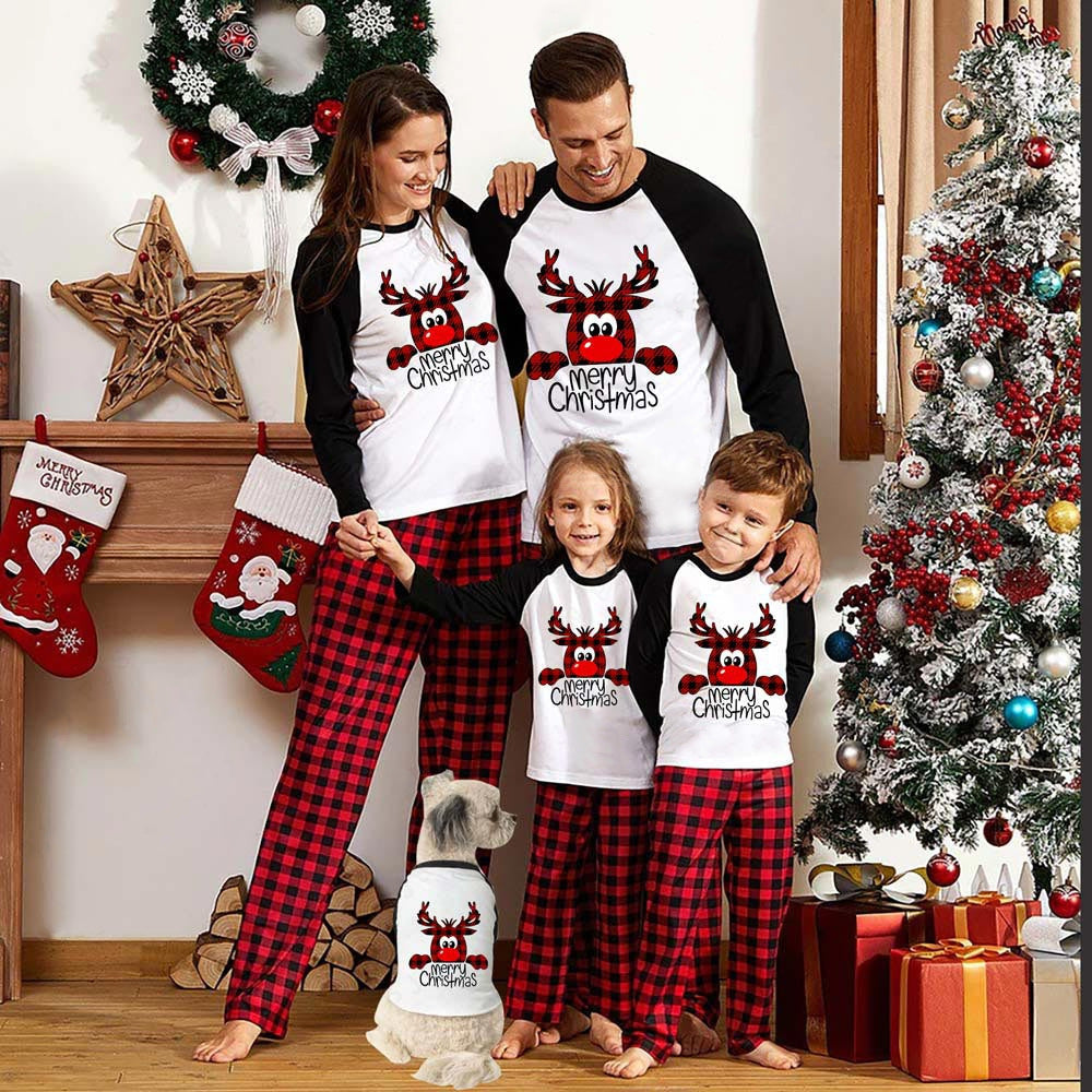 Matching family Christmas pajamas