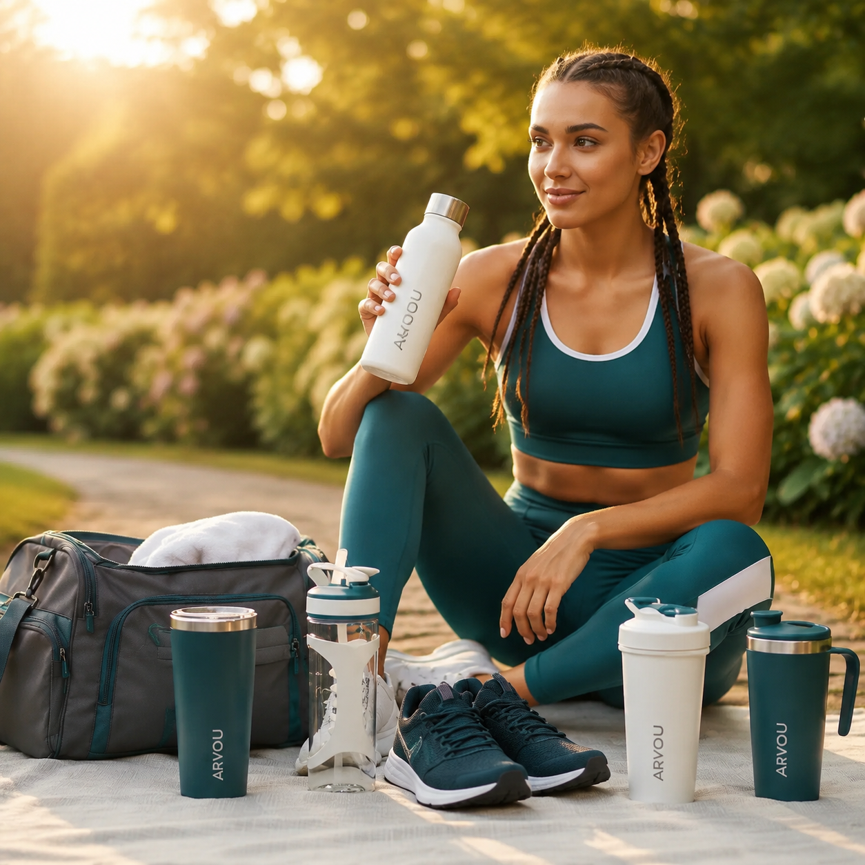 Shop Hydration at Arvou. Discover insulated water bottles, tumblers, sports bottles, shaker bottles, travel mugs and reusable drinkware for active lifestyles.