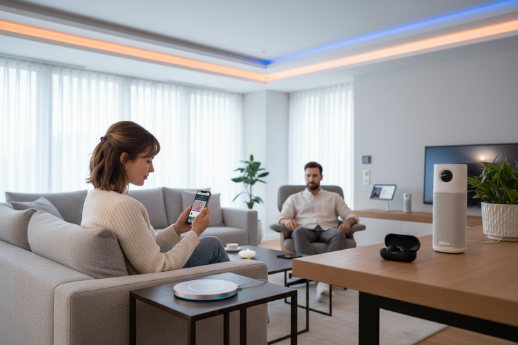 Smart Devices collection featuring smart home devices, wireless chargers, Bluetooth gadgets, smart lighting and innovative tech accessories by Arvou.