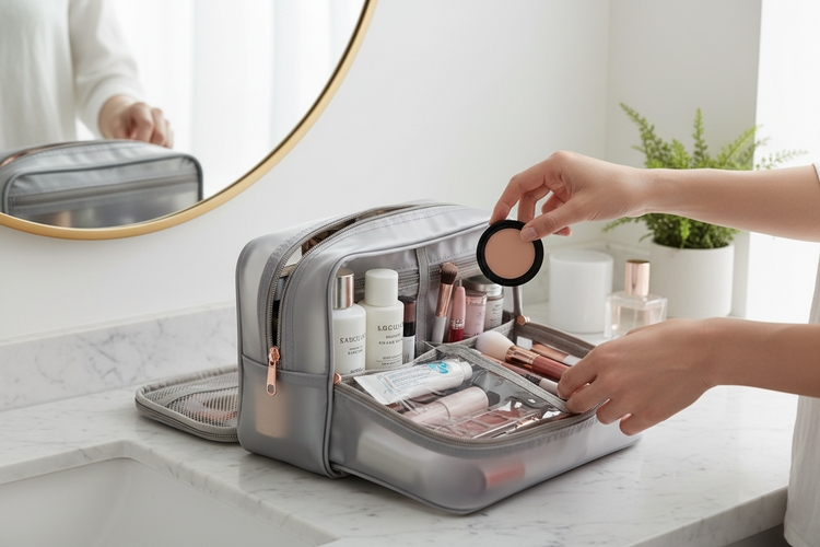 Place in your luggage or carry bag for easy access.