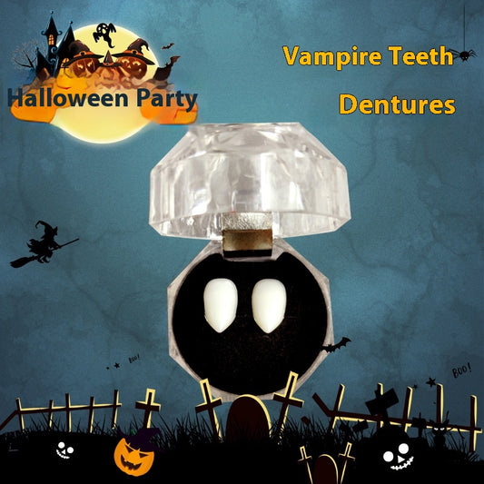 Vampire Dentures Tiger Tooth Tooth Socket Makeup Ball Props