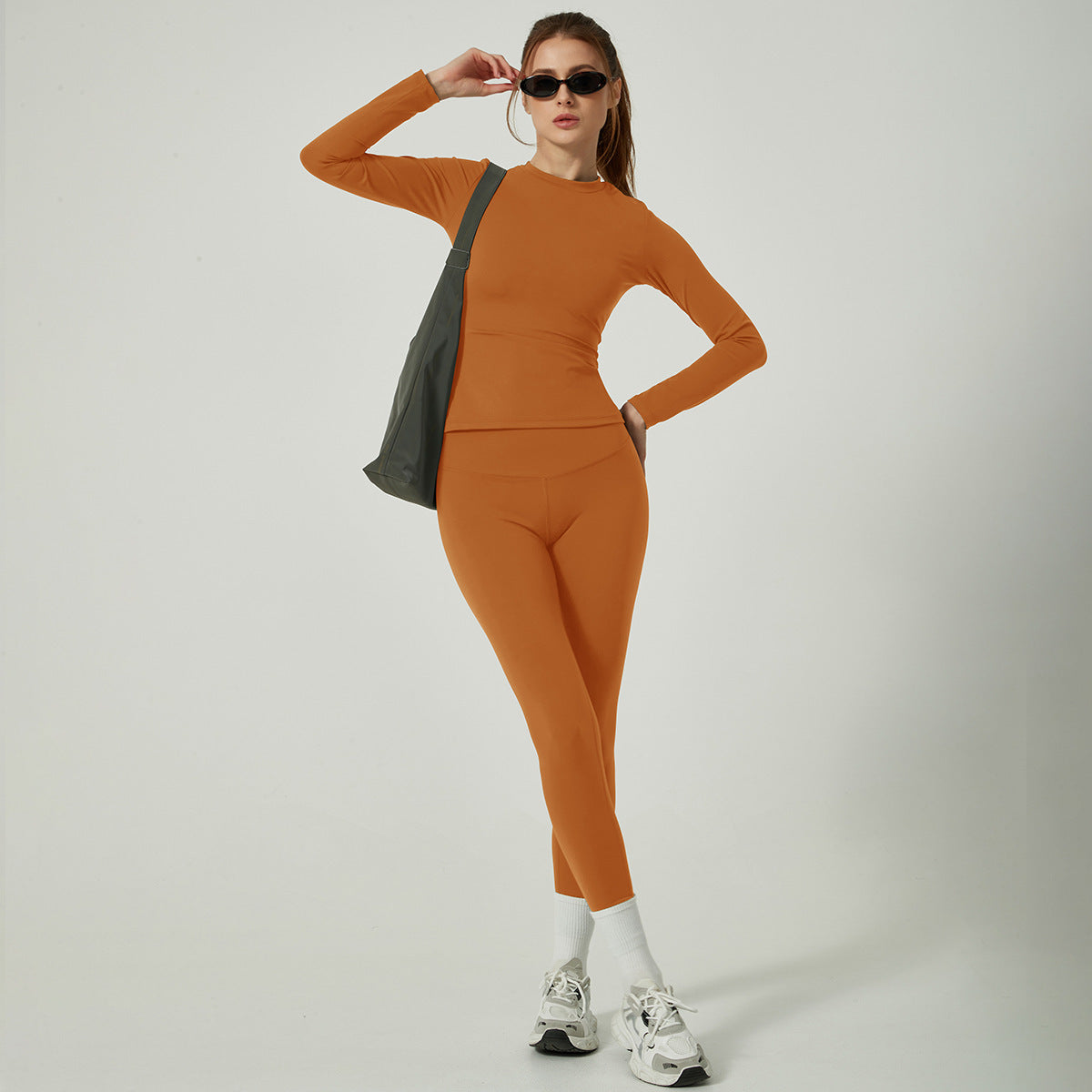Short-sleeved Trousers Yoga Suit Running Sports Fitness Women