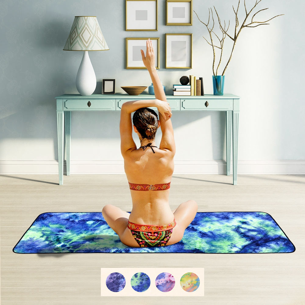 Yoga Mat Towel Microfiber Non-slip Towel