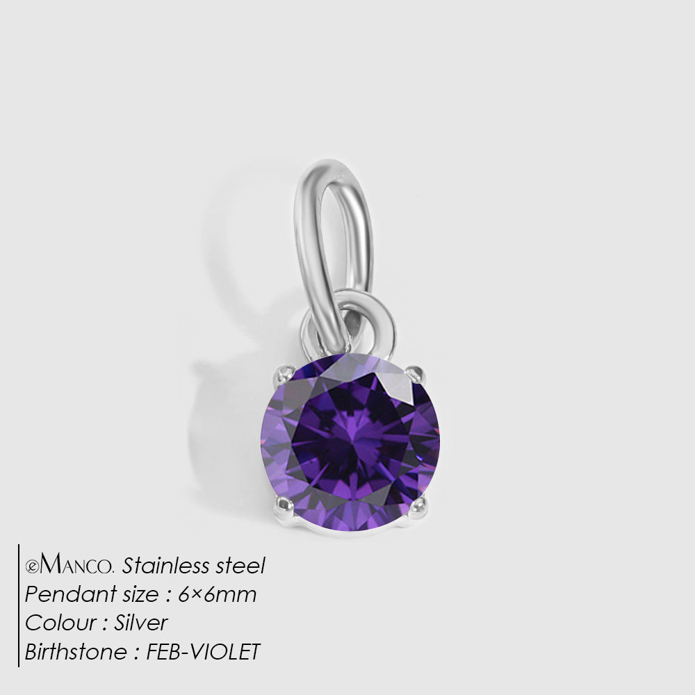 DIY Jewelry Accessories Stainless Steel Pendant Charms