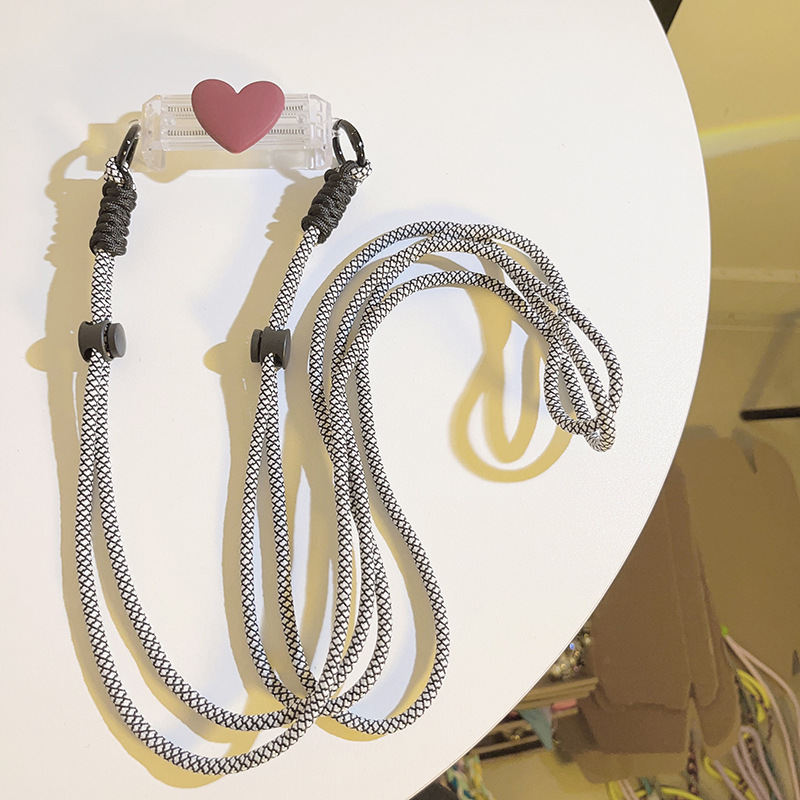 Good-looking Small Love Back Splint Mobile Phone Lanyard Universal