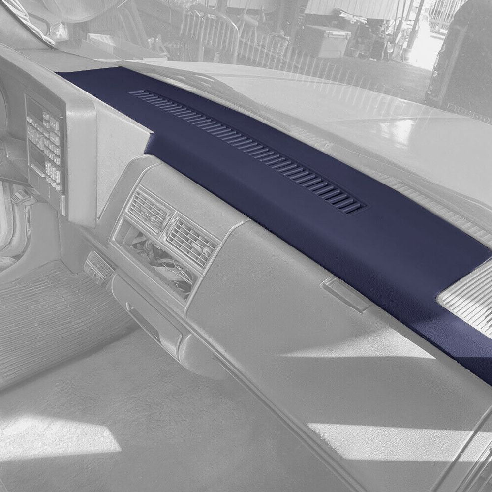 FOR CHEVY SILVERADO C-K 1500 1988-1994 1993 92 Dark Blue Dash Cover Cap Overlay