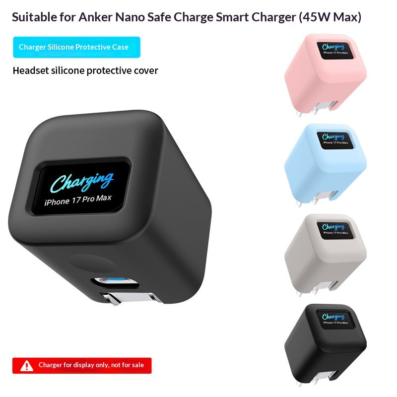 Charger 45W Max Charging Head Silicone Protective Case
