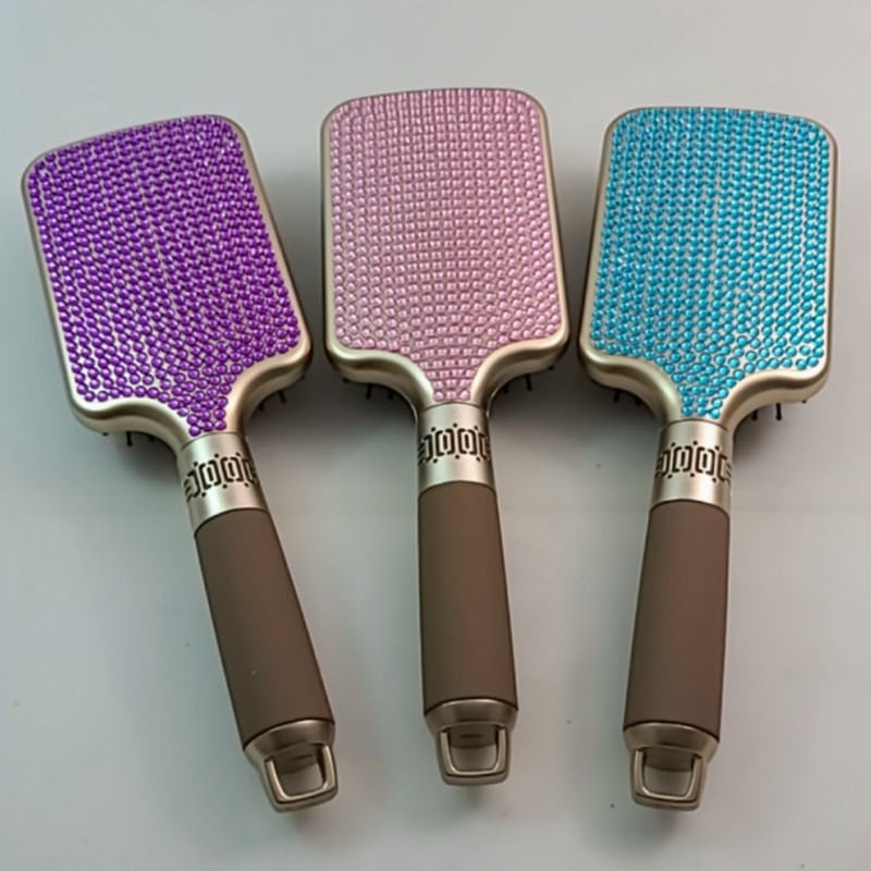 Airbag Massage Comb Air Cushion Comb Stick-on Crystals Hairdressing Supplies