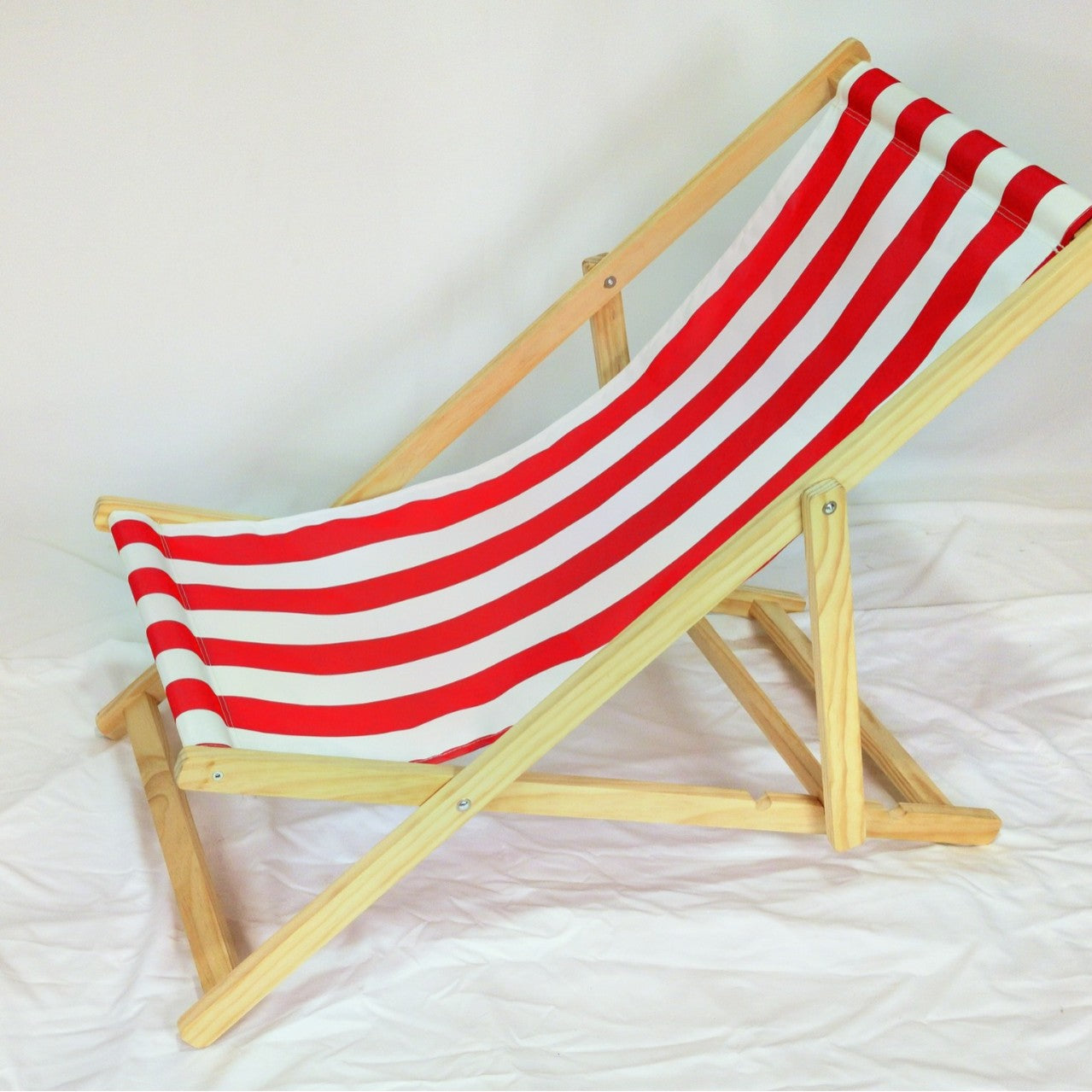Solid Wood Beach Chair Outdoor Lounge Chair