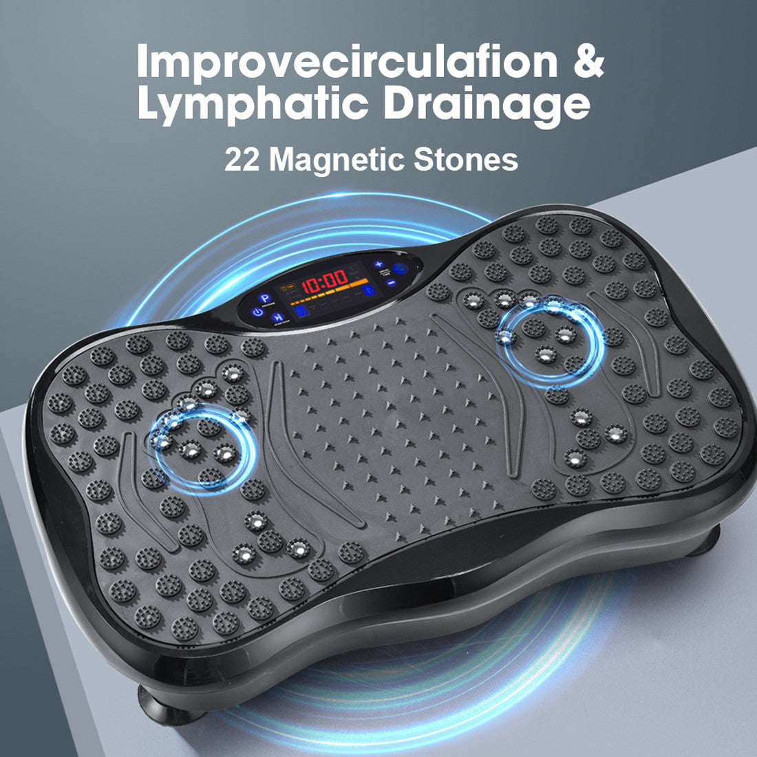 Vibration Plate Exercise Machine Home Workout Equipment Body Shaper Massager UK