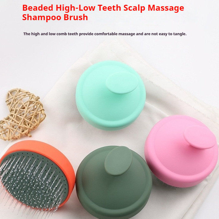Cross-border High-and-low-tooth Hair-washing Comb Suitable For Both Wet And Dry Use