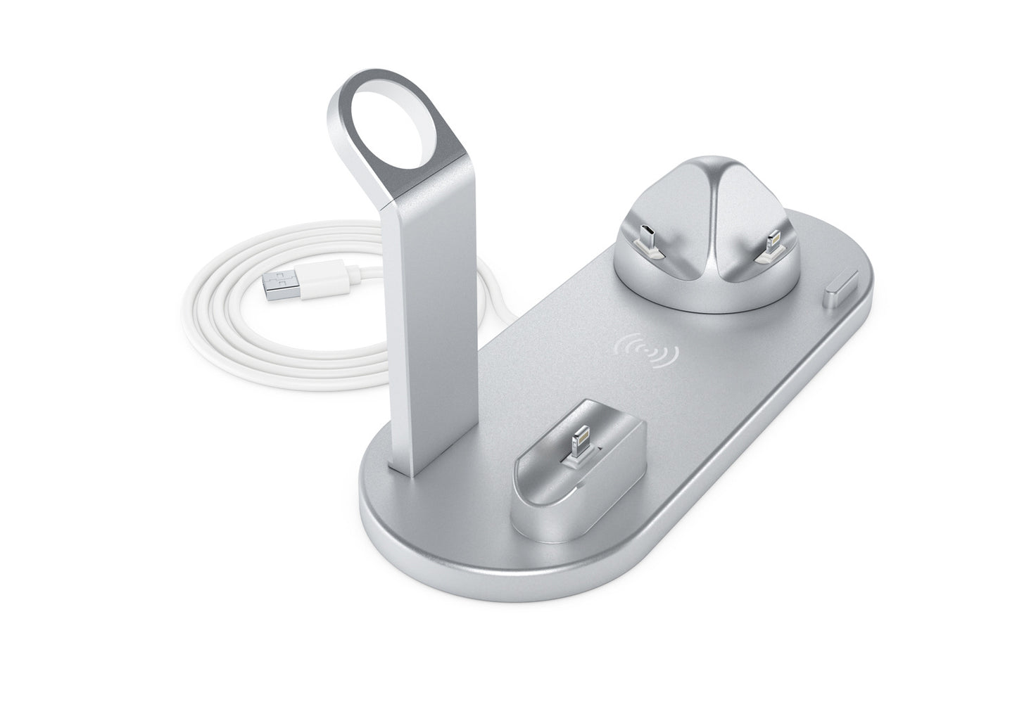 Six-in-one Multifunctional Wireless Vertical Desktop Phone Charging Bracket