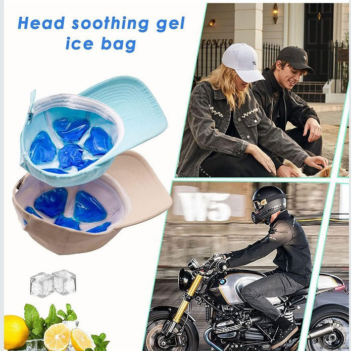 Creative Portable Gel Safety Helmet Cooling Pack