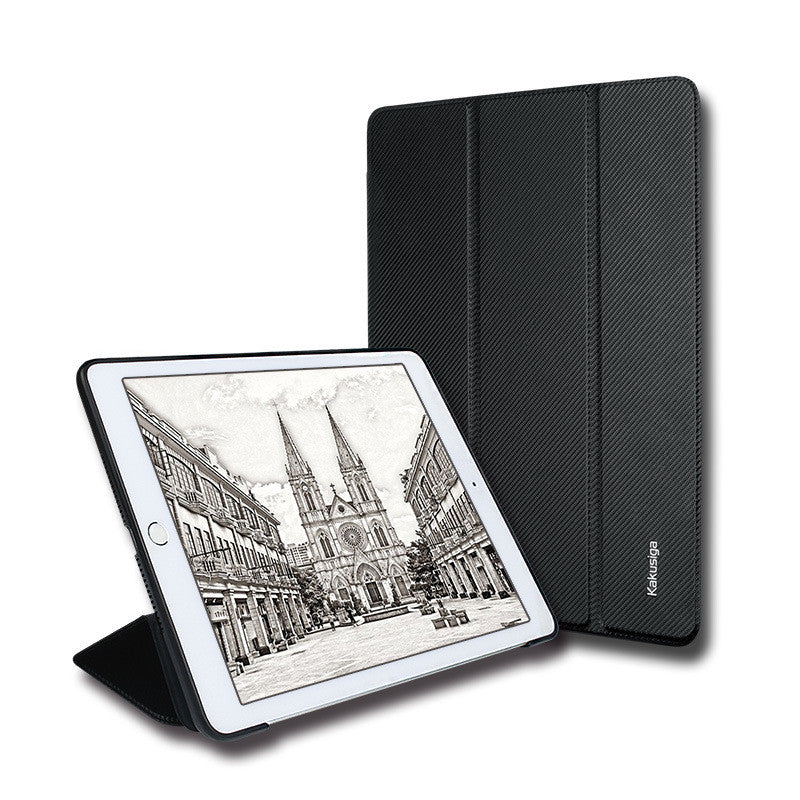 Simple Solid Color Tri-Fold Flat Cooling Protective Cover