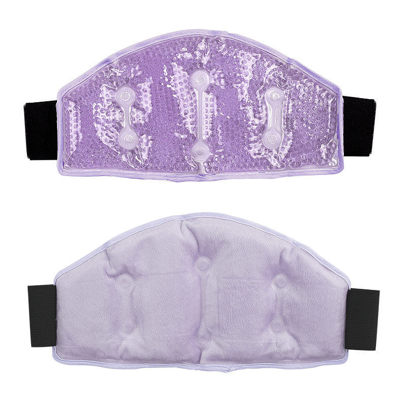 Fashion Personality Neck Ice Beads Plush Massage Bag