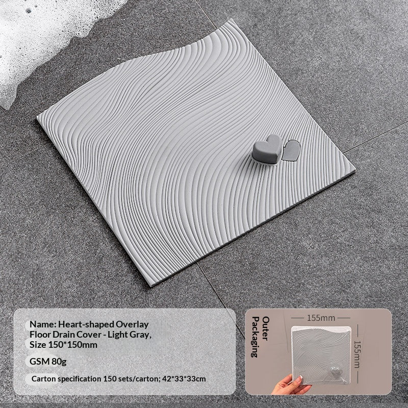 New Arrival Bathroom Floor Drain Odor-proof Cover Thickened Mat