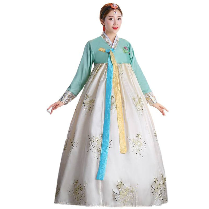 Traditional Ethnic Korean Hanbok Dress For Women